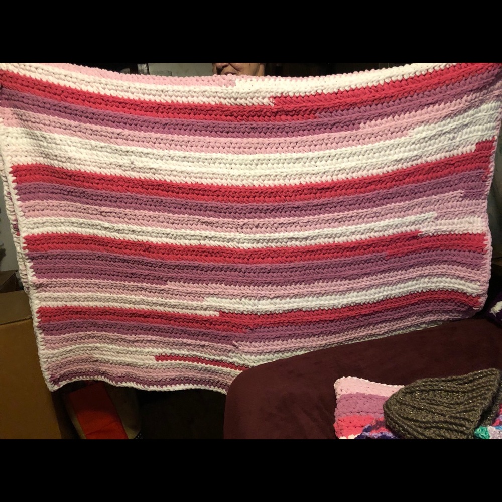 Thick soft Afghan